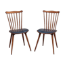 Set of 2 Baumann chairs model Sonata 842 1960s