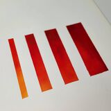 Minimalist geometric painting