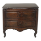 Meuble de maitrise en chêne sculpté Commode scriban XVIII siècle