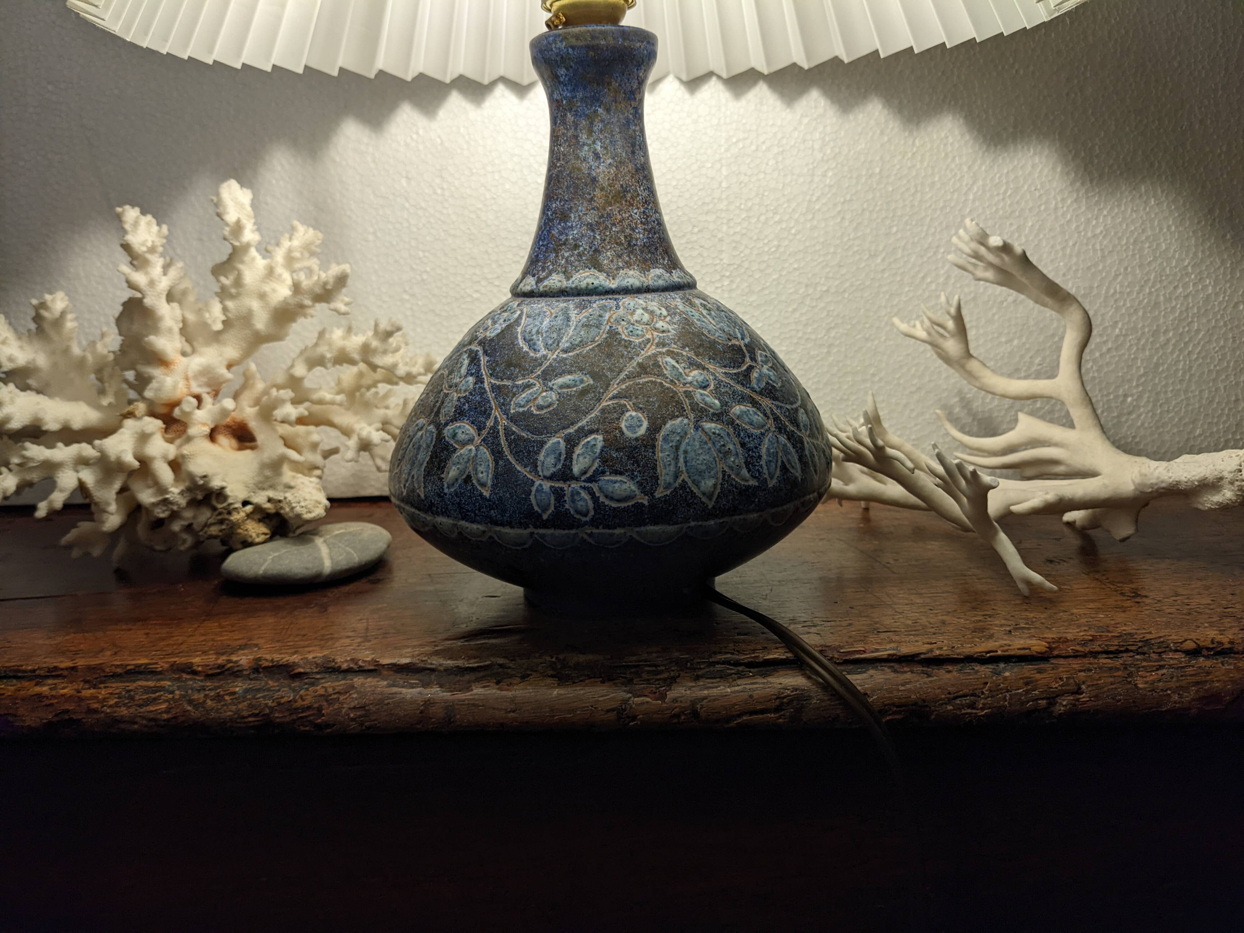 Vintage ceramic lamp, The Potters' Barn