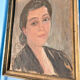 Oil on cardboard Portrait of Suzanne 1935