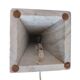 Mid-20th Century Marble Table Lamp – Elegant Tapered Design