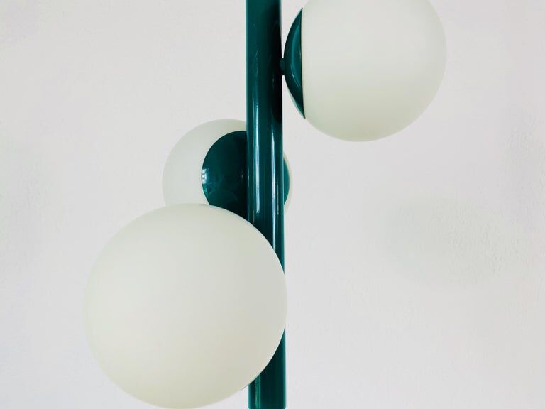 Kaiser space age pendant lamp, 1960s, Germany