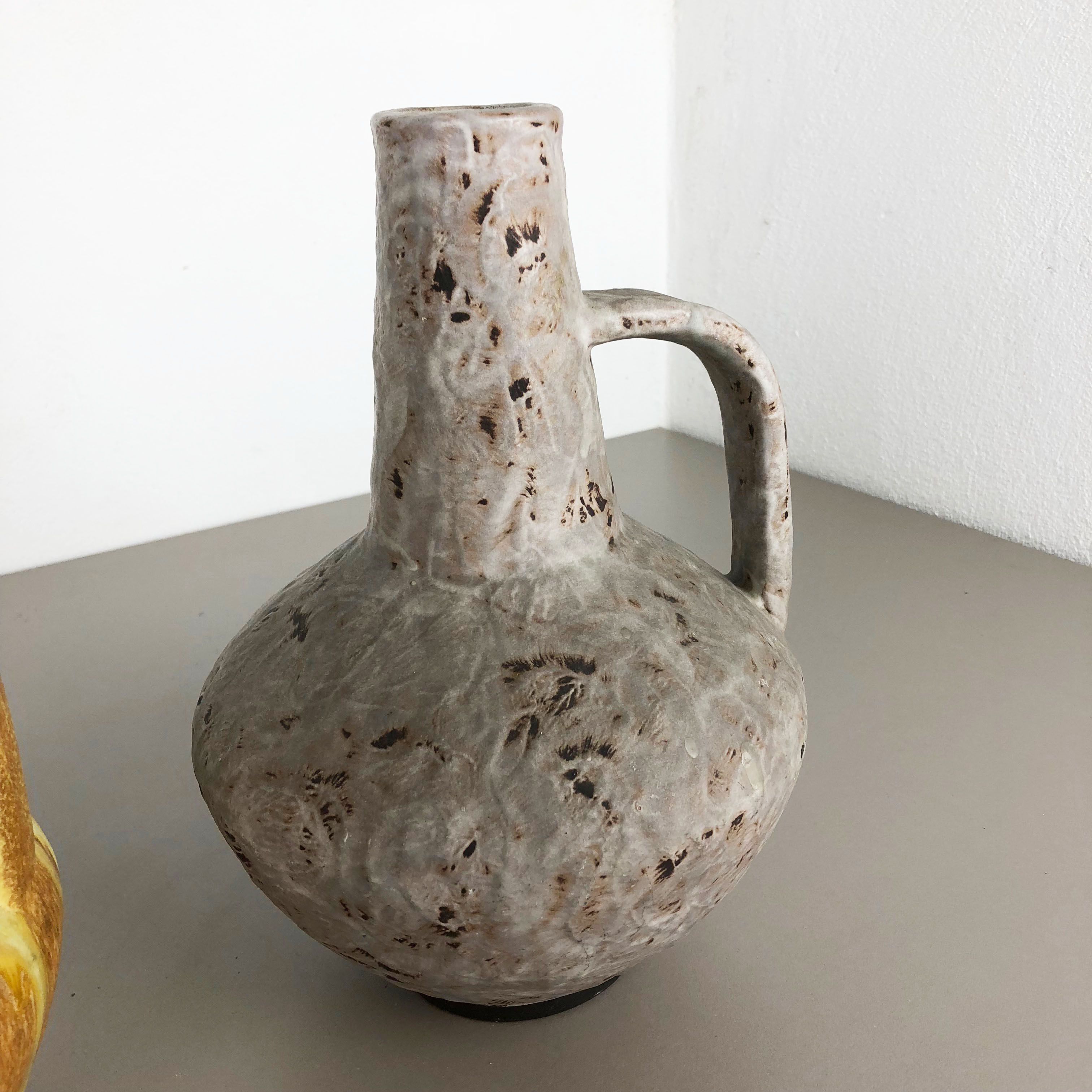 Set of 2 Ceramic Pottery Vase Heinz Siery Carstens Tönnieshof, Germany, 1970s