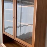 Scandinavian teak display cabinet from the 60s by Erik Brouer
