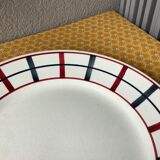 Lou Basquez St Amand art deco flat serving plates