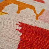 Azilal handmade handwoven rug size 150 x 250 cm