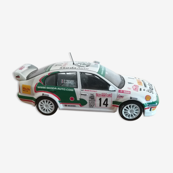 Skoda octavia WRC Monte Carlo Rally 2003 Didier Auriol