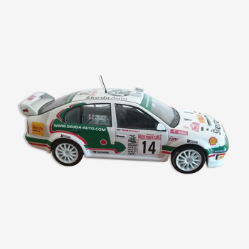 Skoda octavia WRC Rallye de Monte Carlo 2003 Didier Auriol