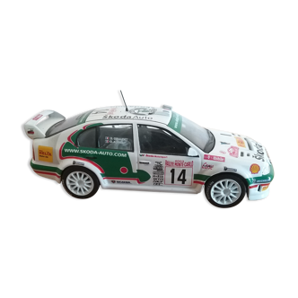 Skoda octavia WRC Monte Carlo Rally 2003 Didier Auriol