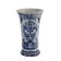 Antique earthenware vase from Gien, France, 18th century.
