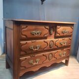 Rustic chest of drawers from the 18th century