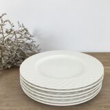 Vintage white plates