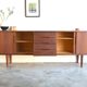 Teak sideboard by Nils Jonsson * 220 cm