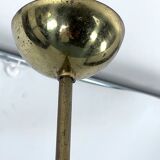 Mid-Century Modern 12 lights Brass chandelier by Stilnovo. Italy 1960s