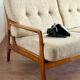 Vintage 80s Scandinavian sofa – D-BED convertible into a bed