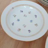 Hollow porcelain plates