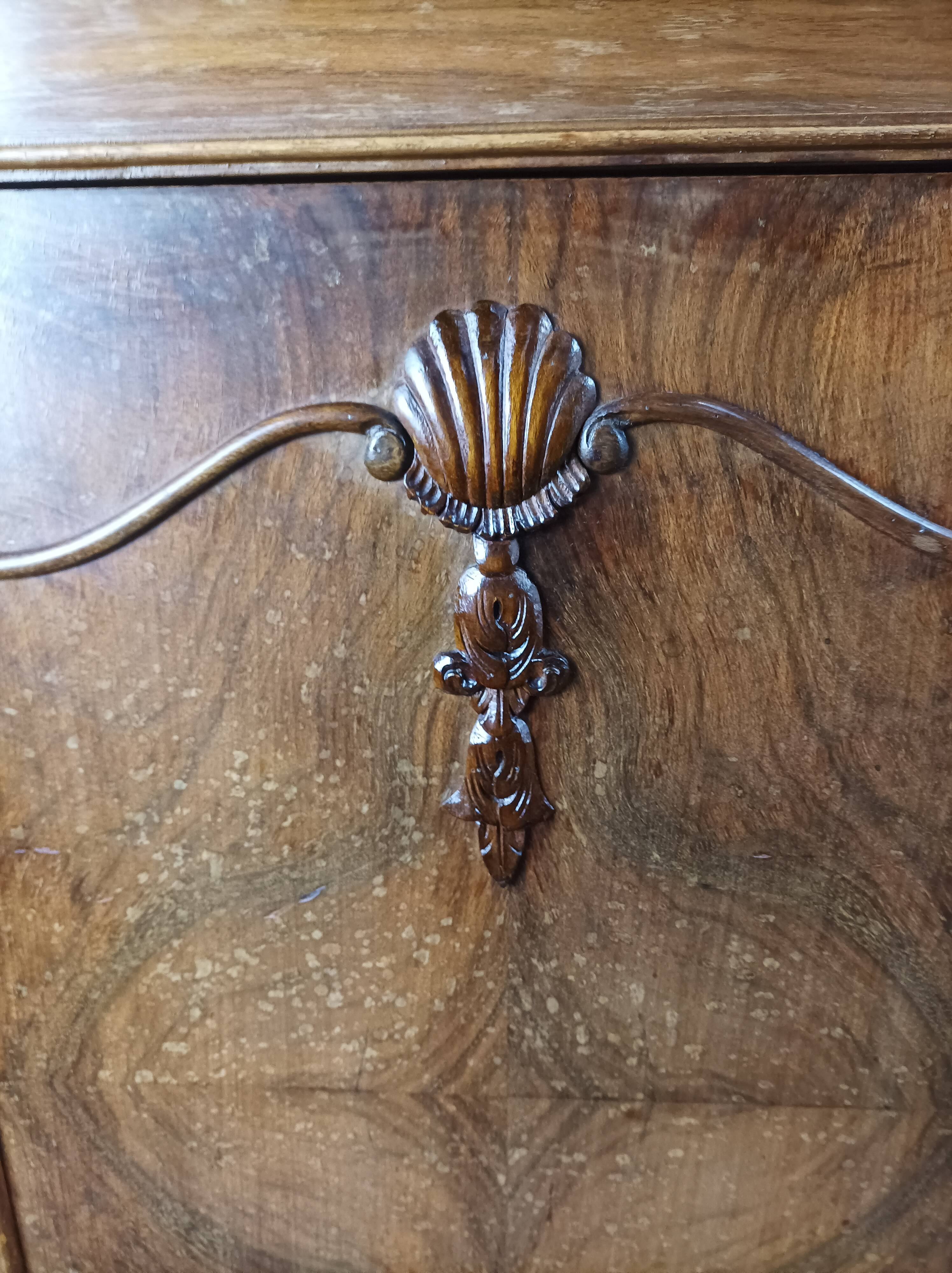 English Chippendale mahogany sideboard Jellinek Paris