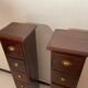 Pair of industrial furniture column 1950