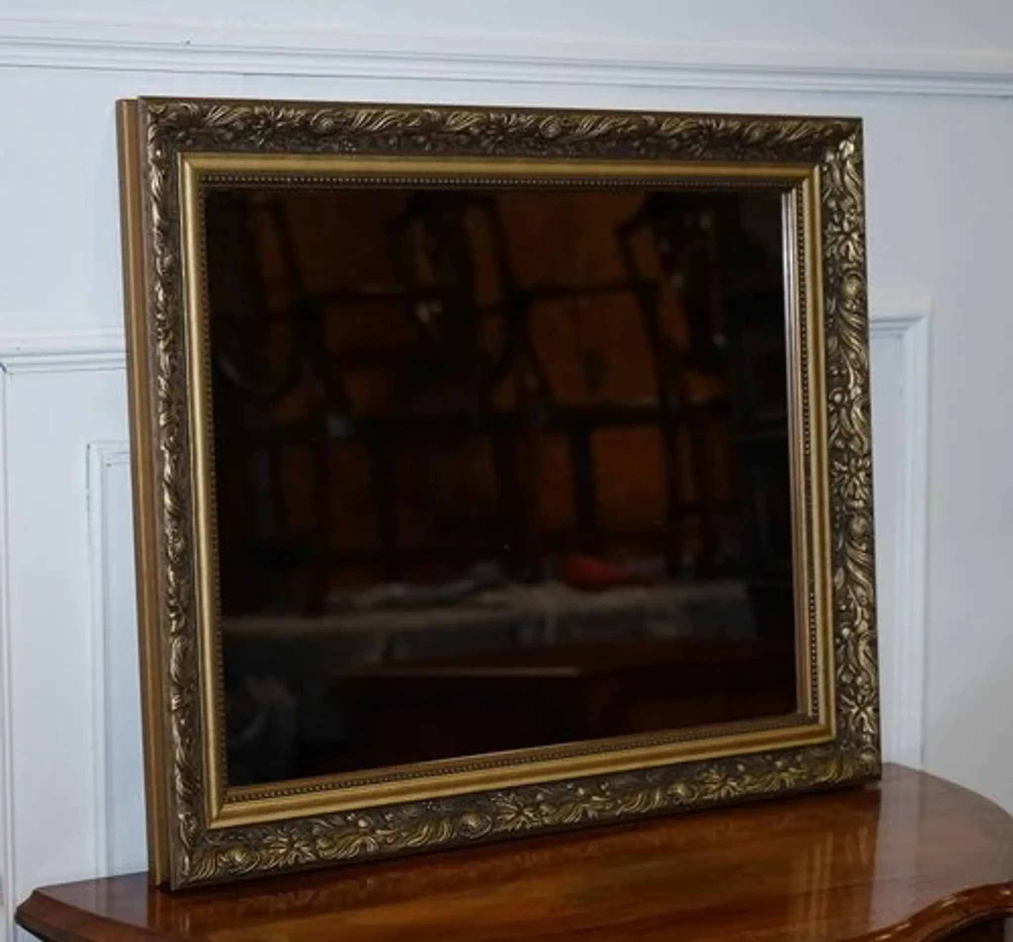 Bevelled Vintage Ornate Wall Mirror