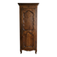 Antique bonnetière wardrobe in solid wood, Louis XV style.