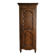 Antique bonnetière wardrobe in solid wood, Louis XV style.