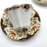 Trio breakfast cup tea porcelain Duchess China