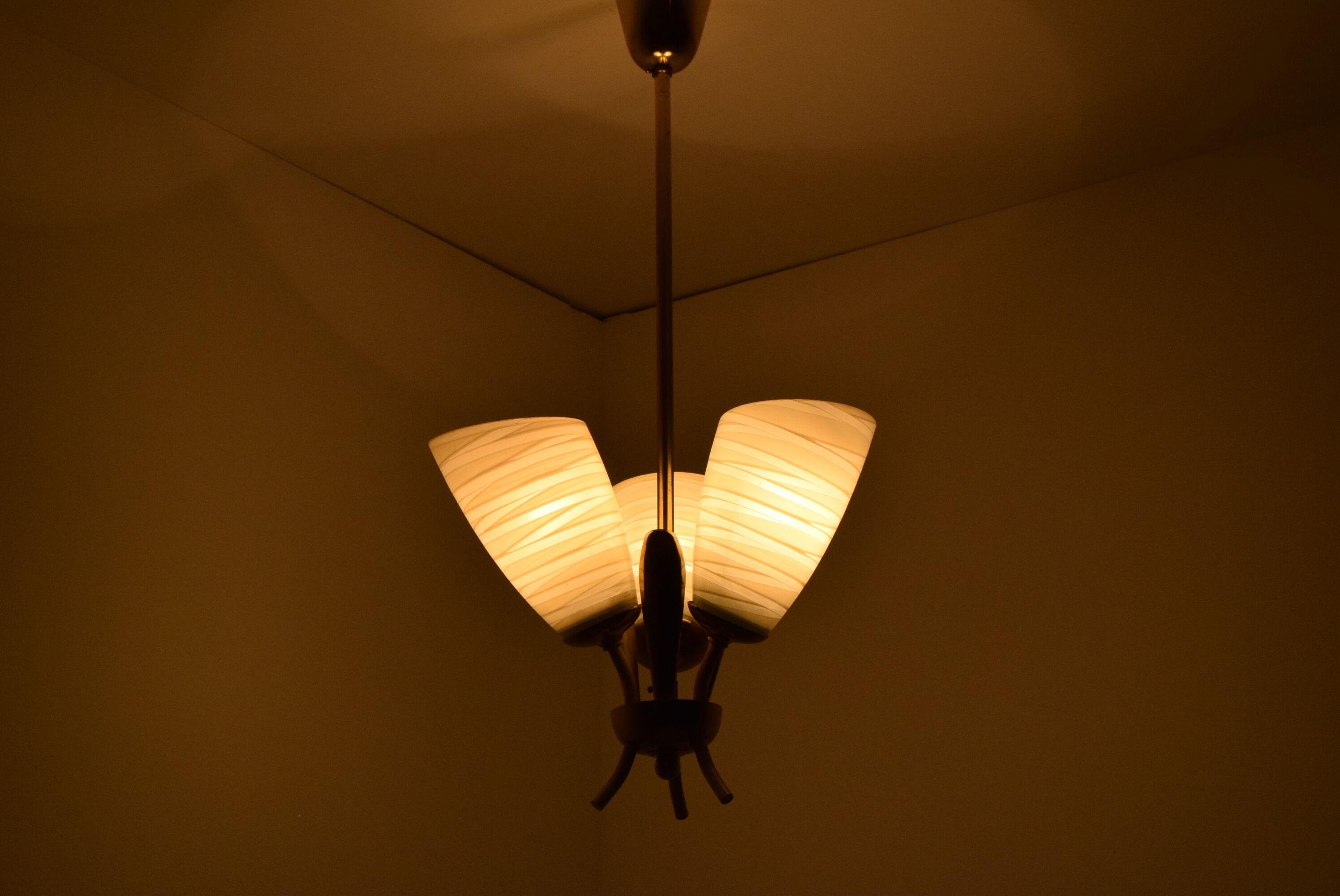Mid-century Design Chandelier,1960's.