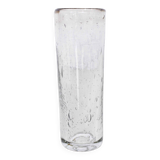Vase en verre vintage