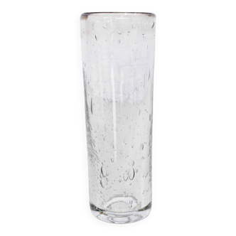 Vase en verre vintage