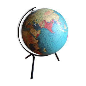 Globe terrestre tripode Taride
