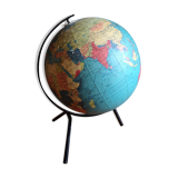 Globe terrestre tripode Taride de 1967