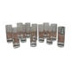 Ensemble de verres tubes