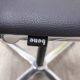 Chaise pivotante en cuir Filo Bene