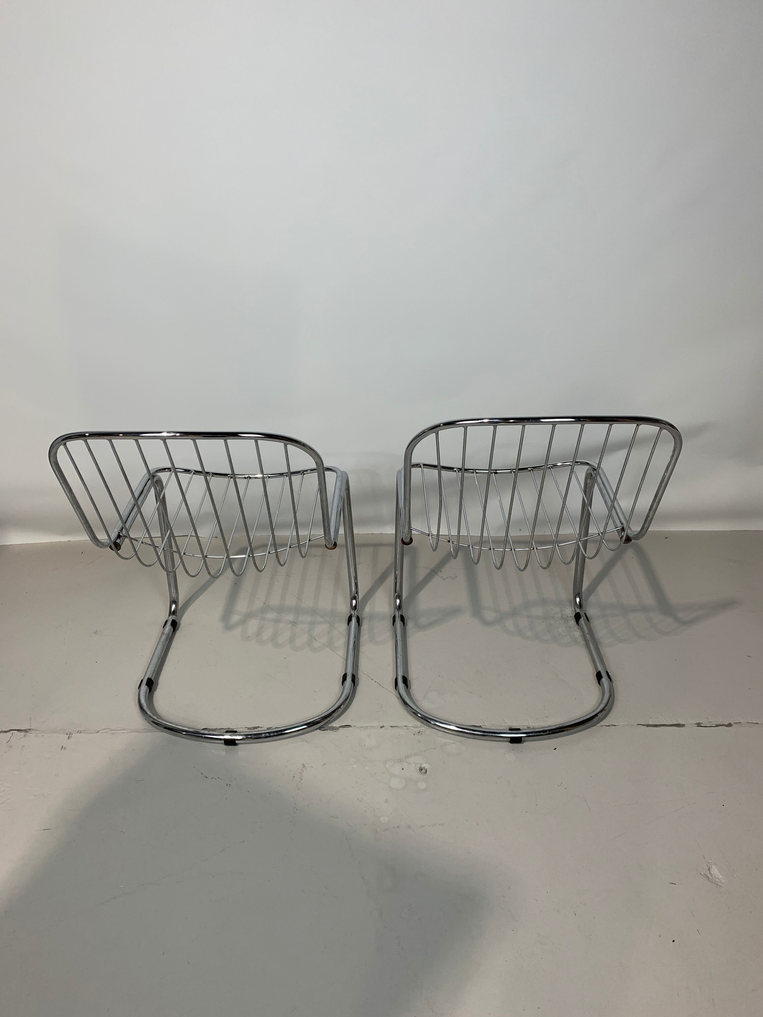 Pair of chairs by Gastone Rinaldi