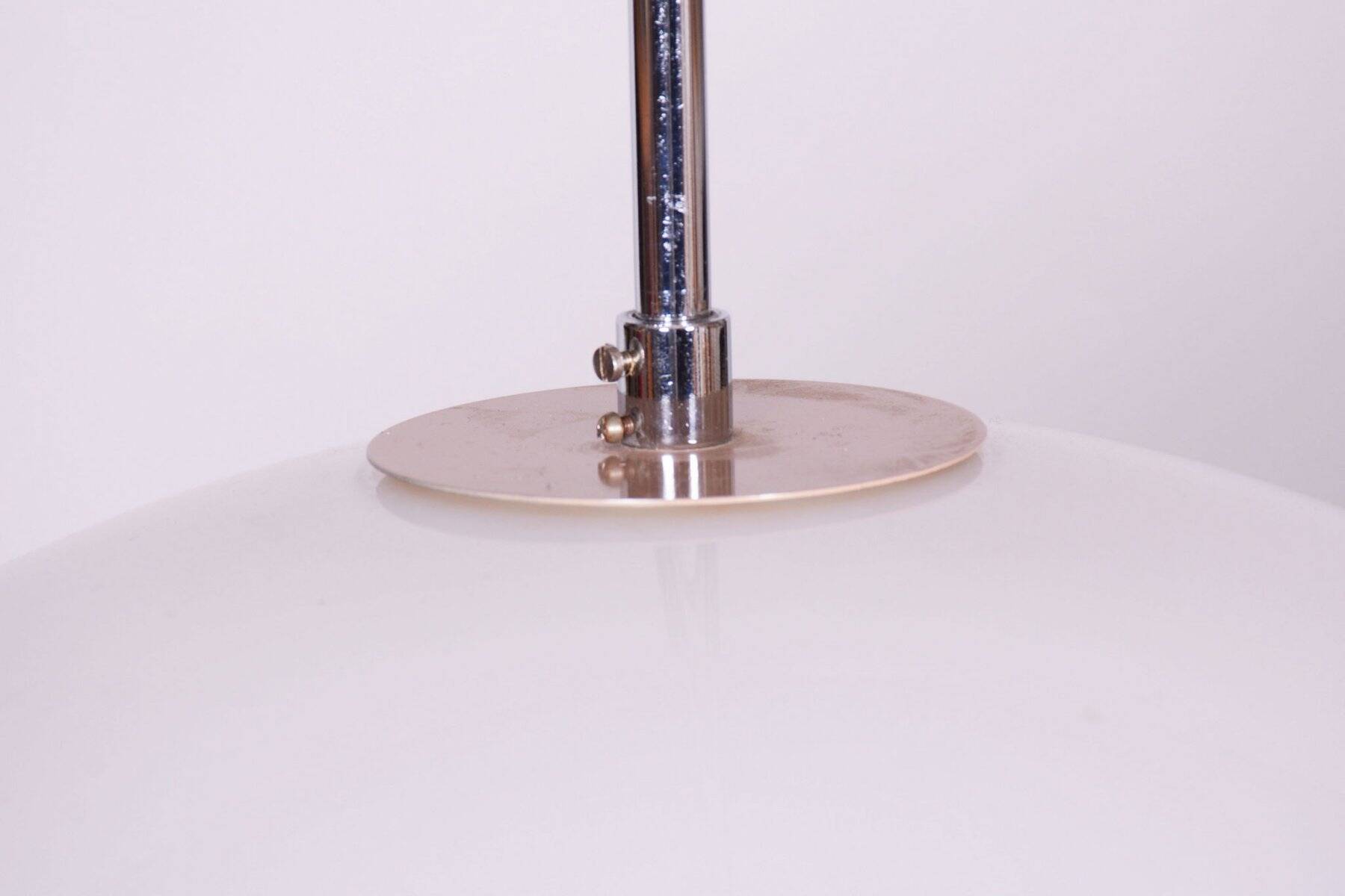 Mid-Century Chandelier in Chrome from Meblo, Italy, 1970s