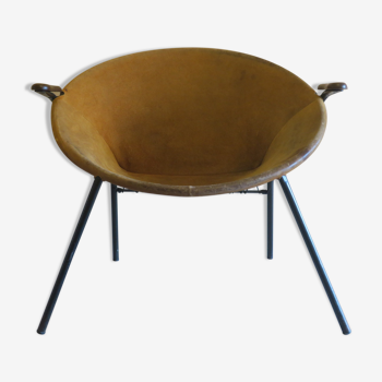 Danish modernist armchair by Hans Olsen for Lea Design, 1950