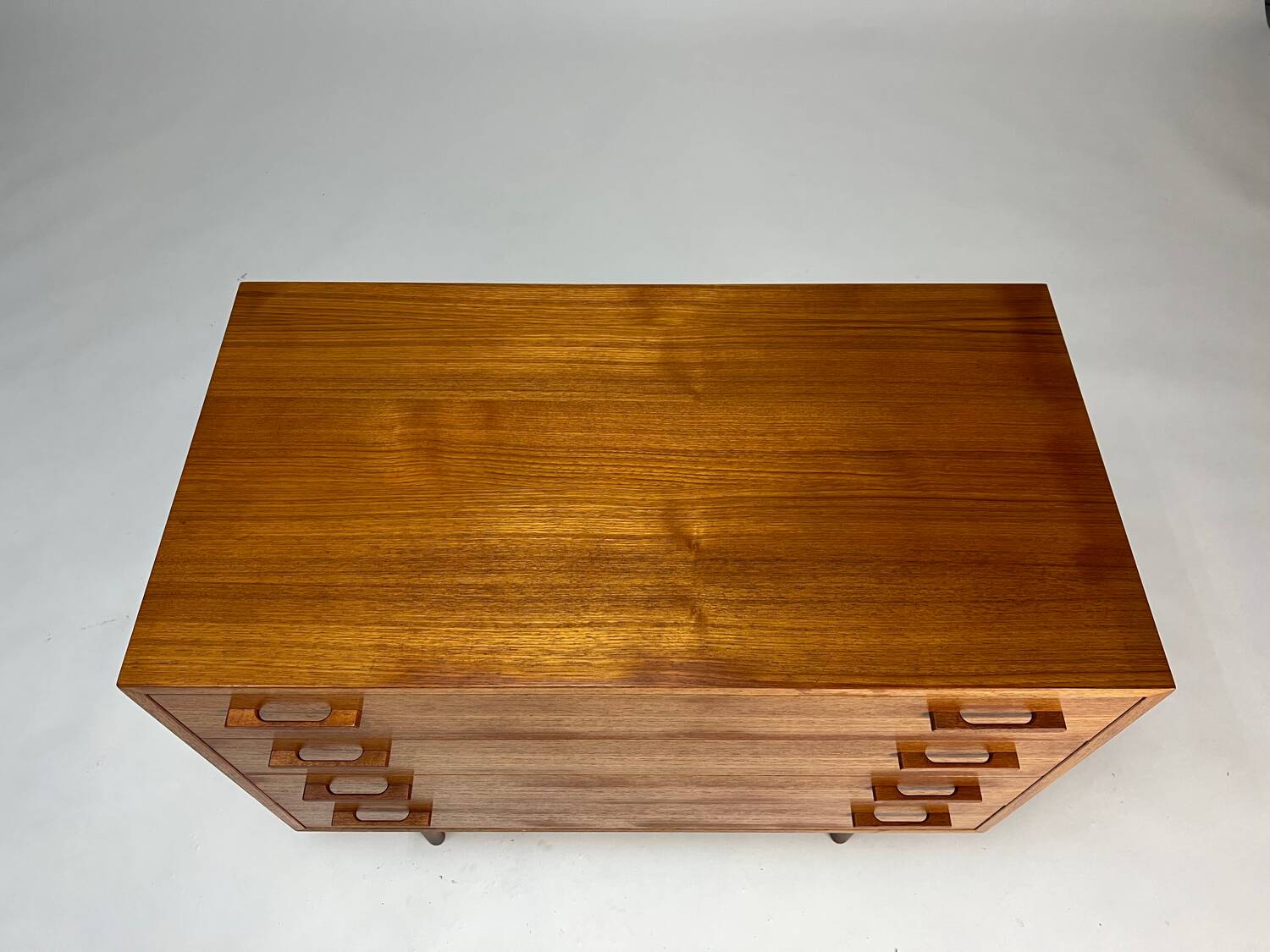 Danish teak chest of drawers sideboard Kai Kristiansen 60s vintage