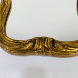 Vintage gilded wood mirror in classic style
