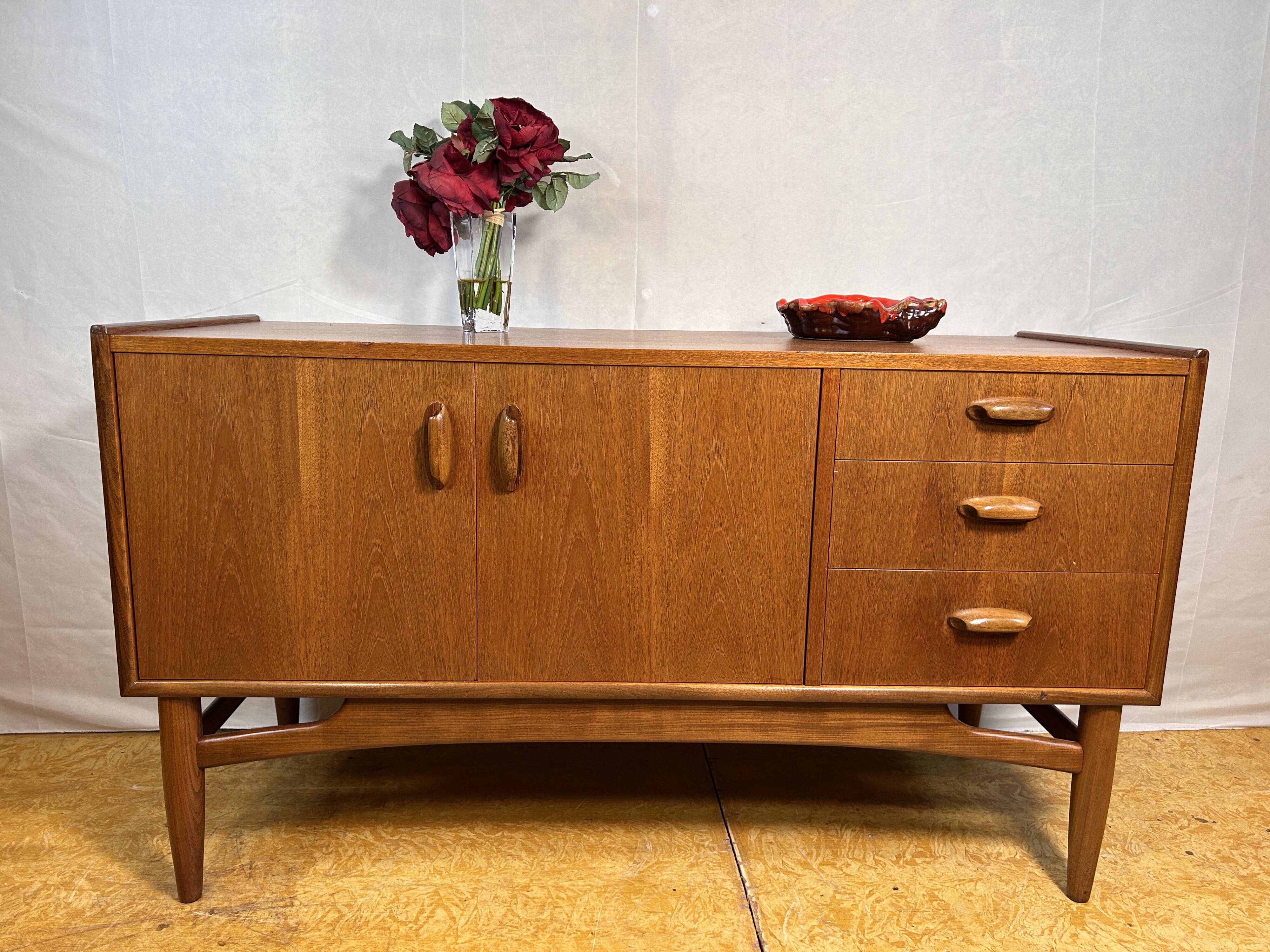 Mid-Century Retro Vintage Teak Sideboard by GPlan – Brasilia 1960