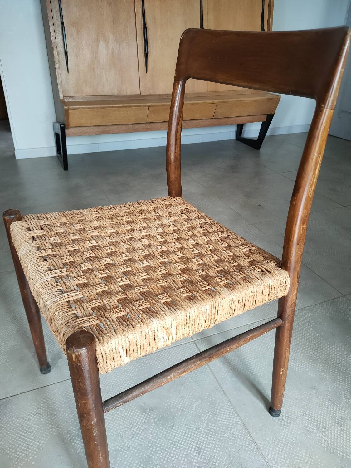 3 Scandinavian Moller chairs