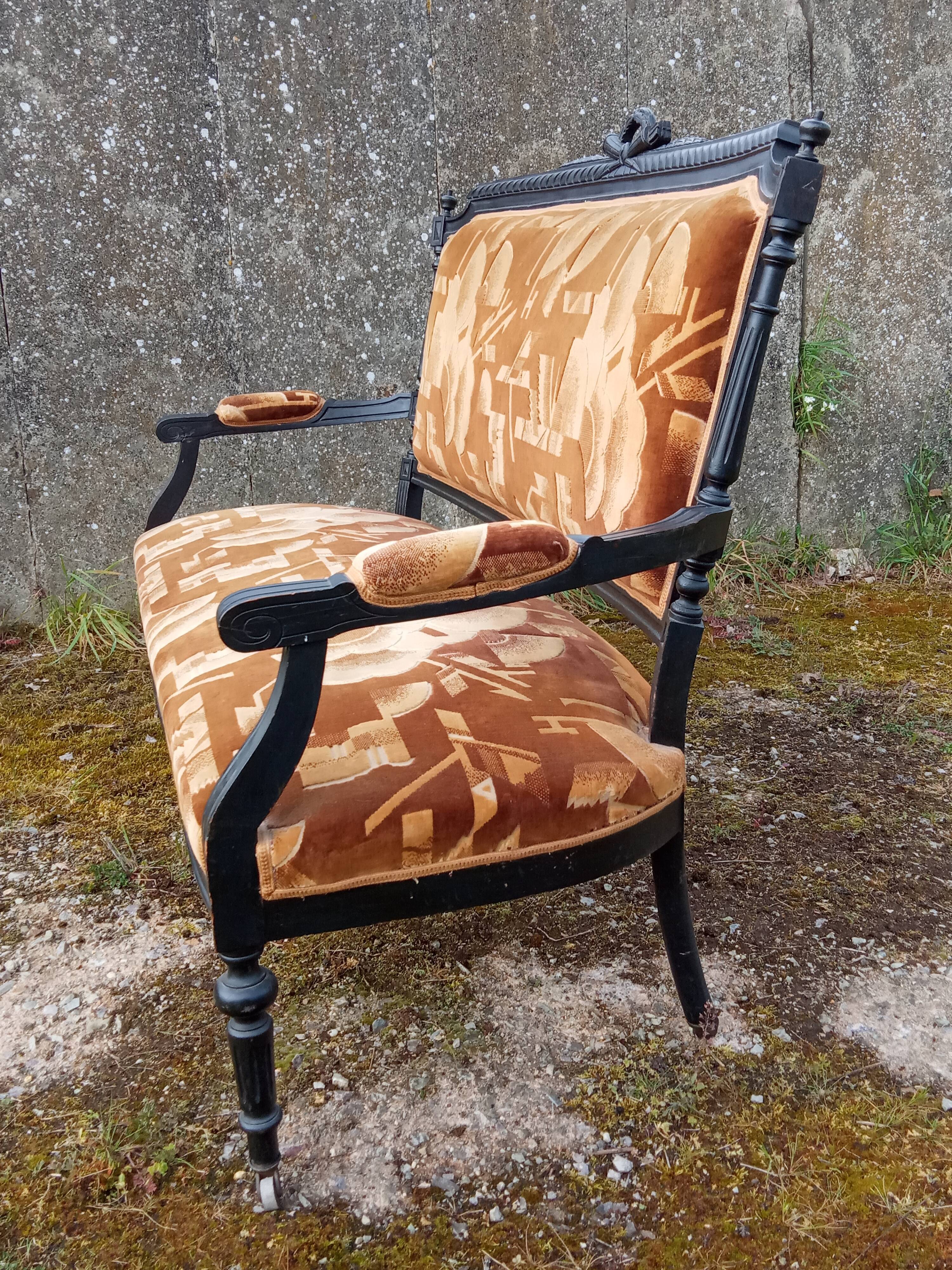 Louis XVI style bench of Art-deco period
