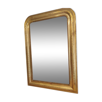 Old gilded mirror Louis-Philippe