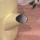 Cafetière en tôle émaillée jaune