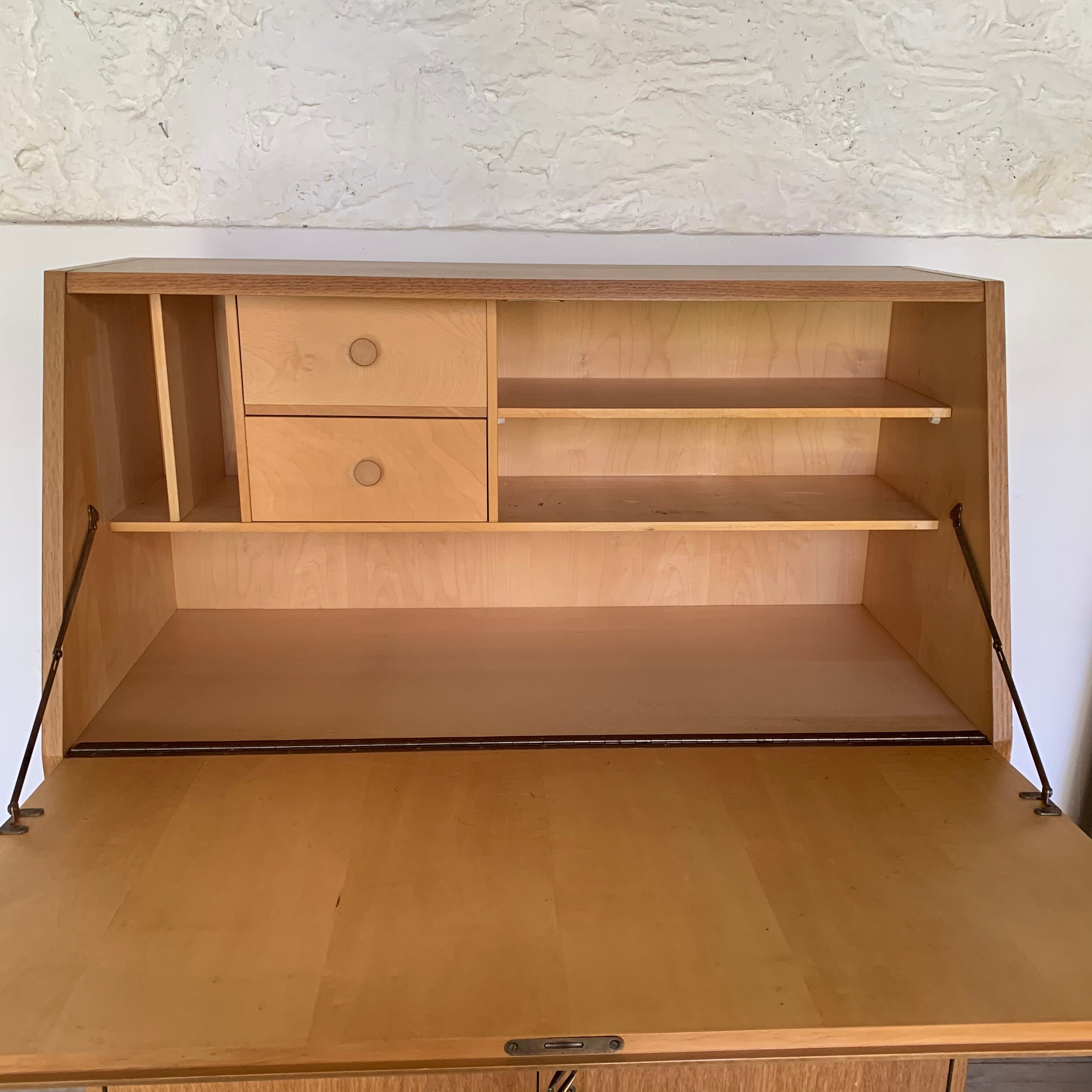 Office secretary vintage oak buffet