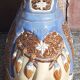 Camel side table in ceramic