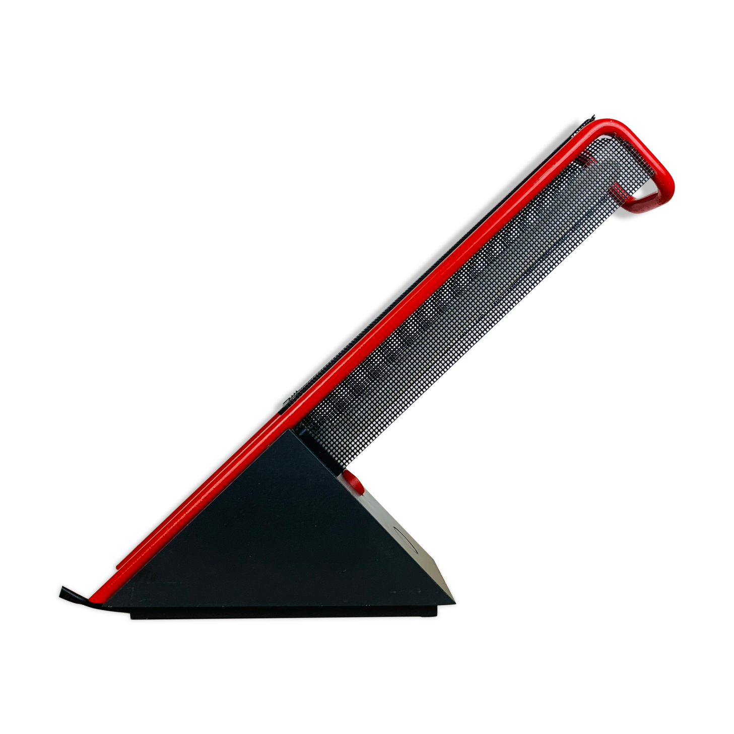Philips 80s geometric red and black lamp