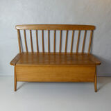 Old wooden bench for children