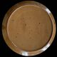 Large decorative abstract terracotta plate