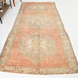 5x11 handmade wool oushak rug 344	x151cm
